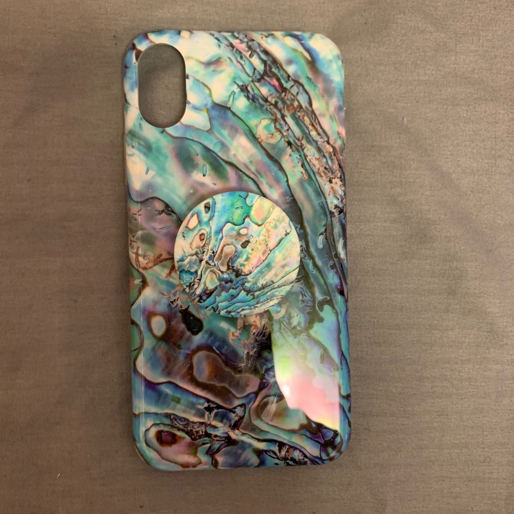 iPhone X/Xs Case w Popsocket